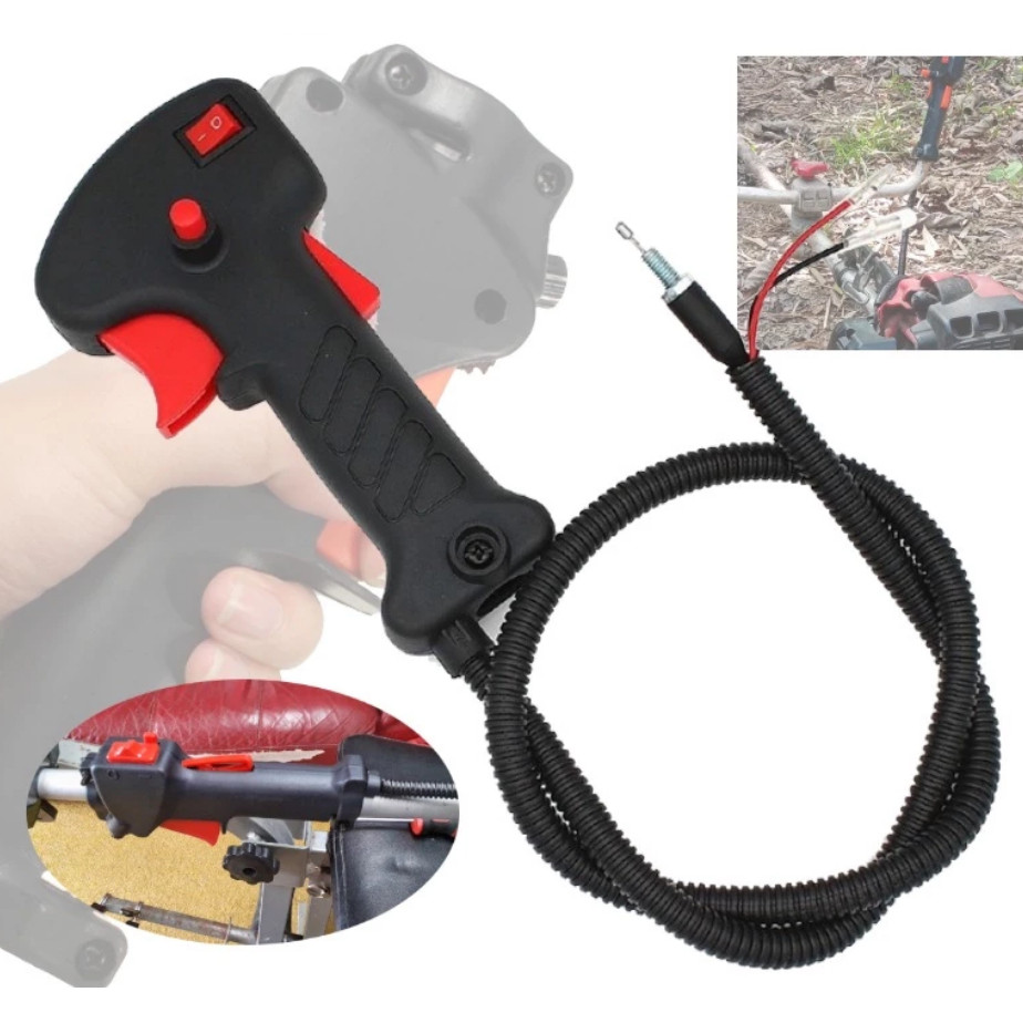Grass Cutter Right Handle Throttle Trigger Throttle Switch For 4 Stroke ...