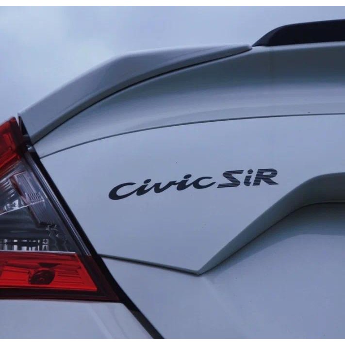 Car Styling Vinyl Auto Side Skirt Side Body Door Sticker for CIVIC SIR ...