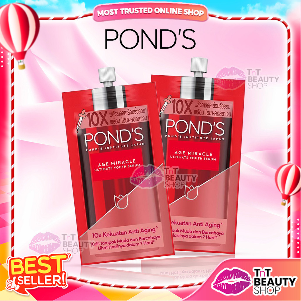 Pond's Age Miracle Ultimate Youth Anti Aging Serum Sachet - 7gr | Ponds ...