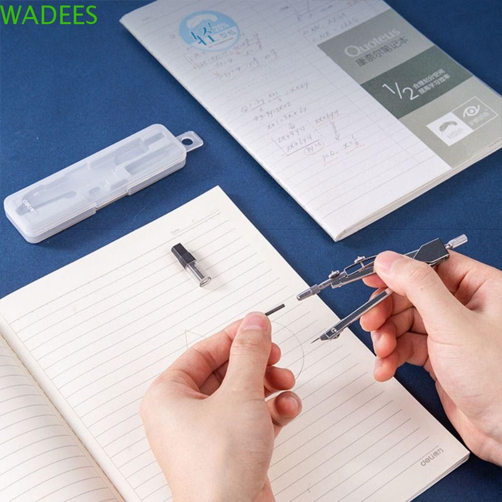 WADEES Sketch Compass, Metal Black Refill Drawing Compass, Compass ...