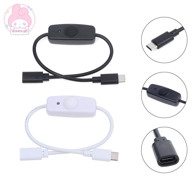 Xo94itn USB Type C With ON/OFF Switch Power Button 30CM Charging ...