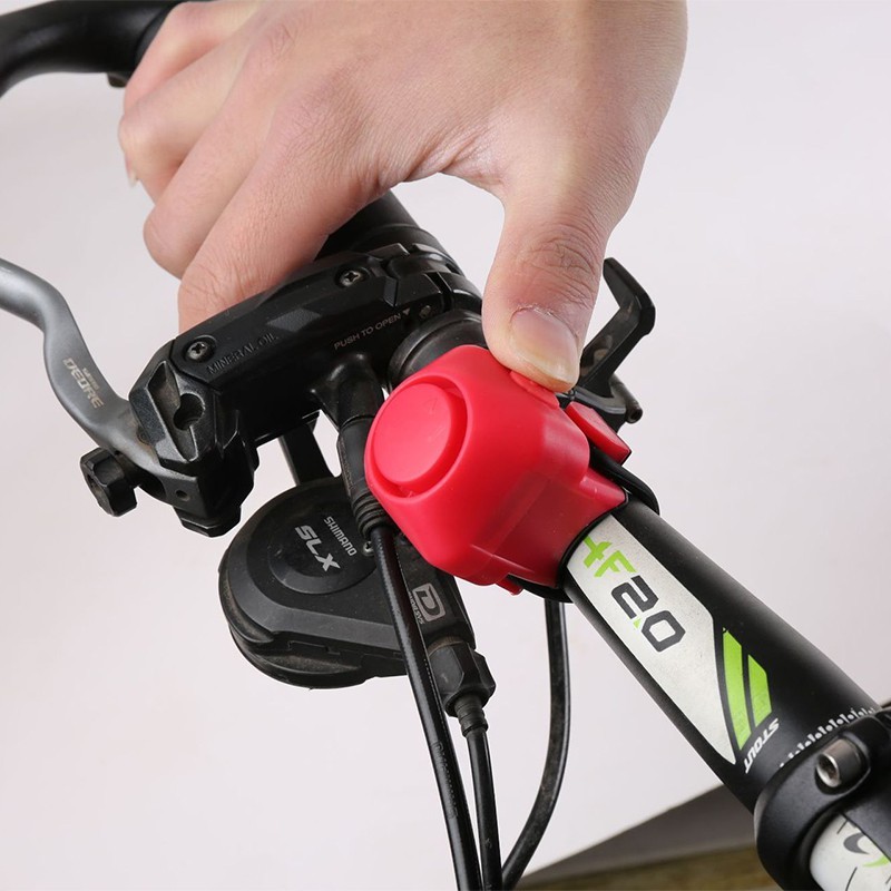 1Pcs Bike Electronic Loud Horn Alert Ring 130DB Warning Safety Electric ...