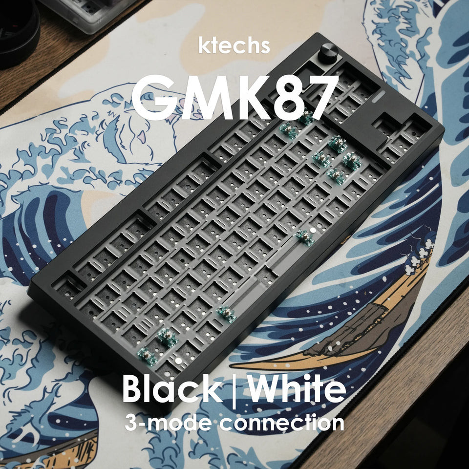 [ktechs] GMK87 Keyboard Kit TKL 87% Custom Mechanical Keyboard ...