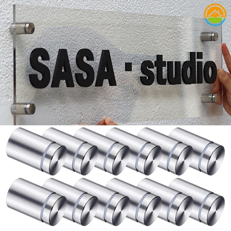 Sign Standoff Screws Advertisement Fixing Screws Stainless Steel Spacer ...