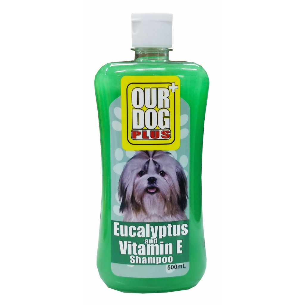 Illustration of Gentle Eucalyptus Dog Shampoo For Hot Skin