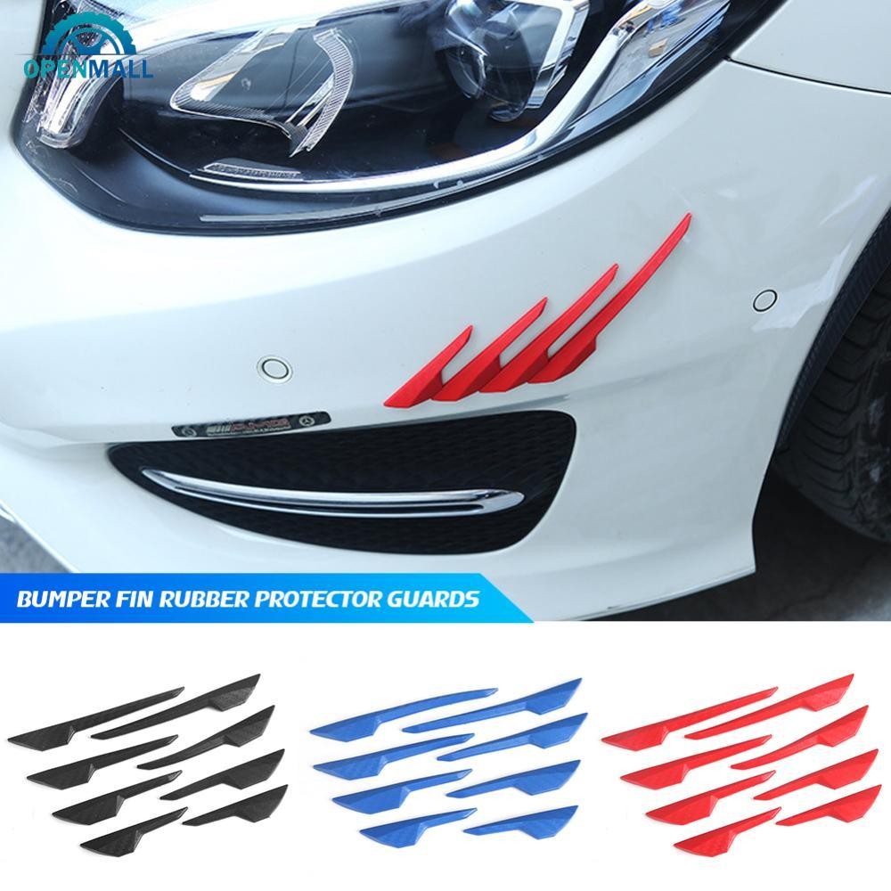 OPENMALL 8Pcs Car Spoiler Front Bumper Fin Splitter Anti-Collision ...
