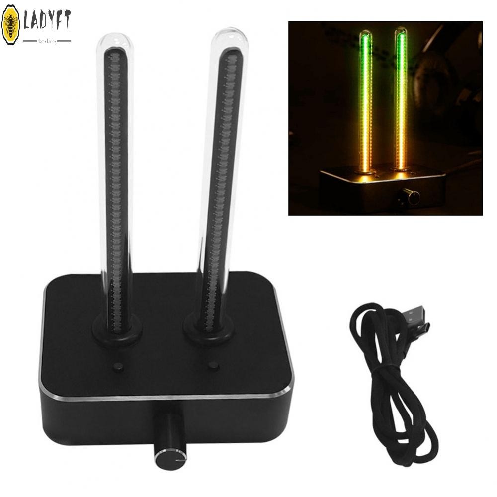 Retro Digital Audio Spectrum Display with Adjustable Sensitivity Levels ...