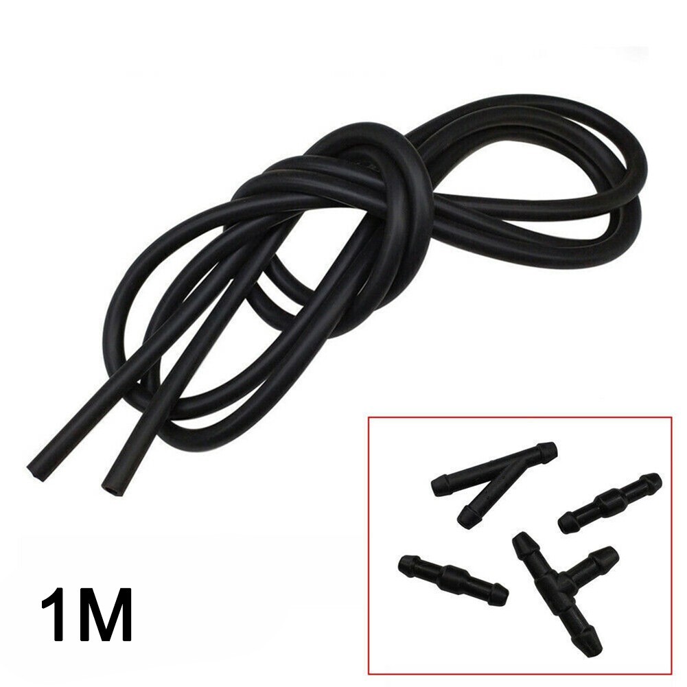 Uxcell Windshield Washer Nozzle Spray Jet With Hose - Compatible With Volkswagen Passat, Jetta, Golf (1990-1997) - View #6