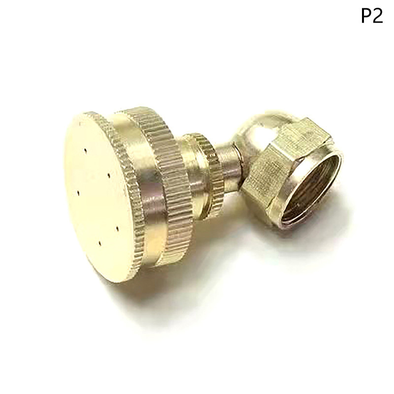 Italian Pc Garden Sprinkler Head Adjustable Hole Brass Er Nozzle M Atomizing Hose Fitg