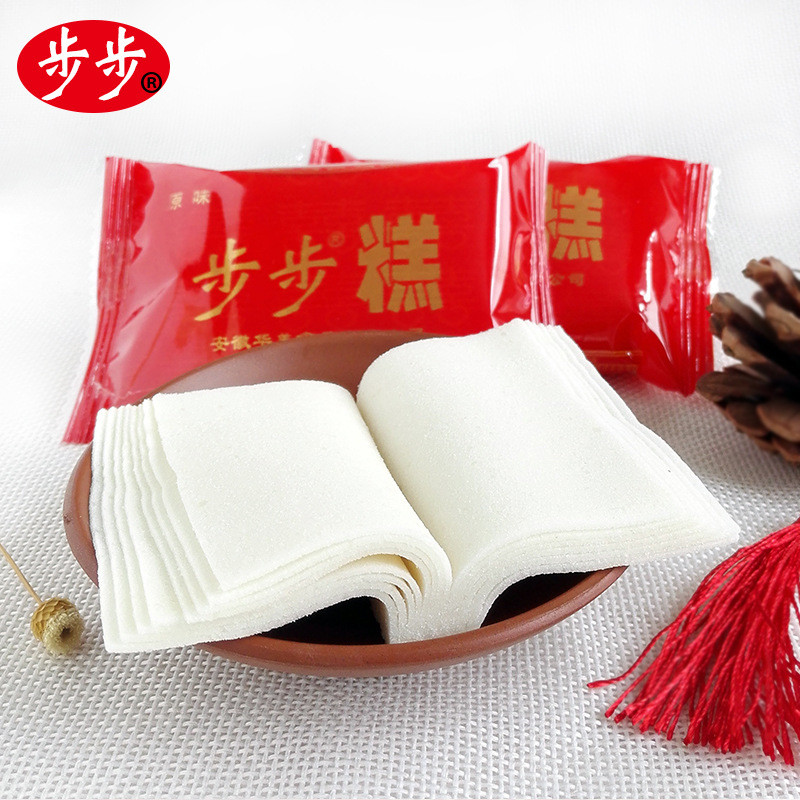 Huamel Step Cake White Square Rice Cake Red Cake Wedding Housewarming ...