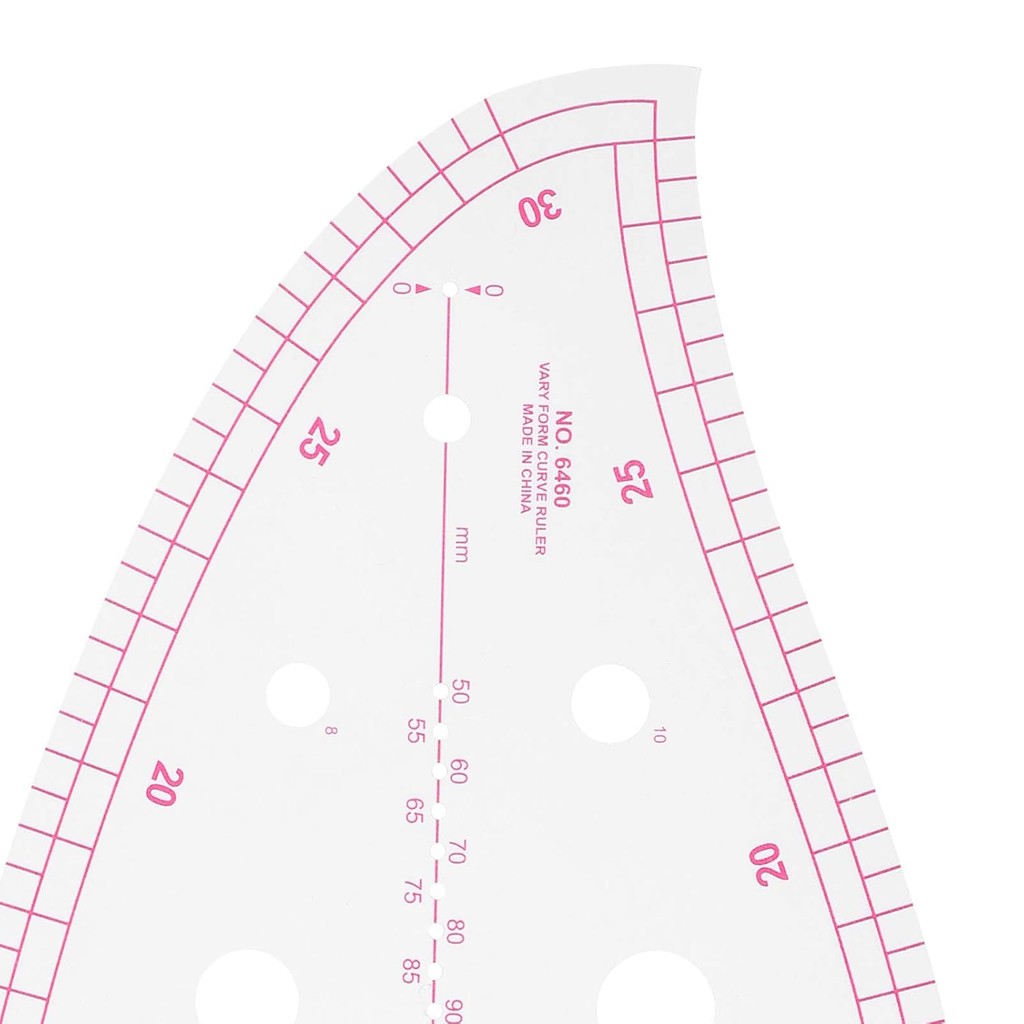 5Pcs Sewing Ruler Set, French Curve Comma Ruler Measure Sewing Supplies ...