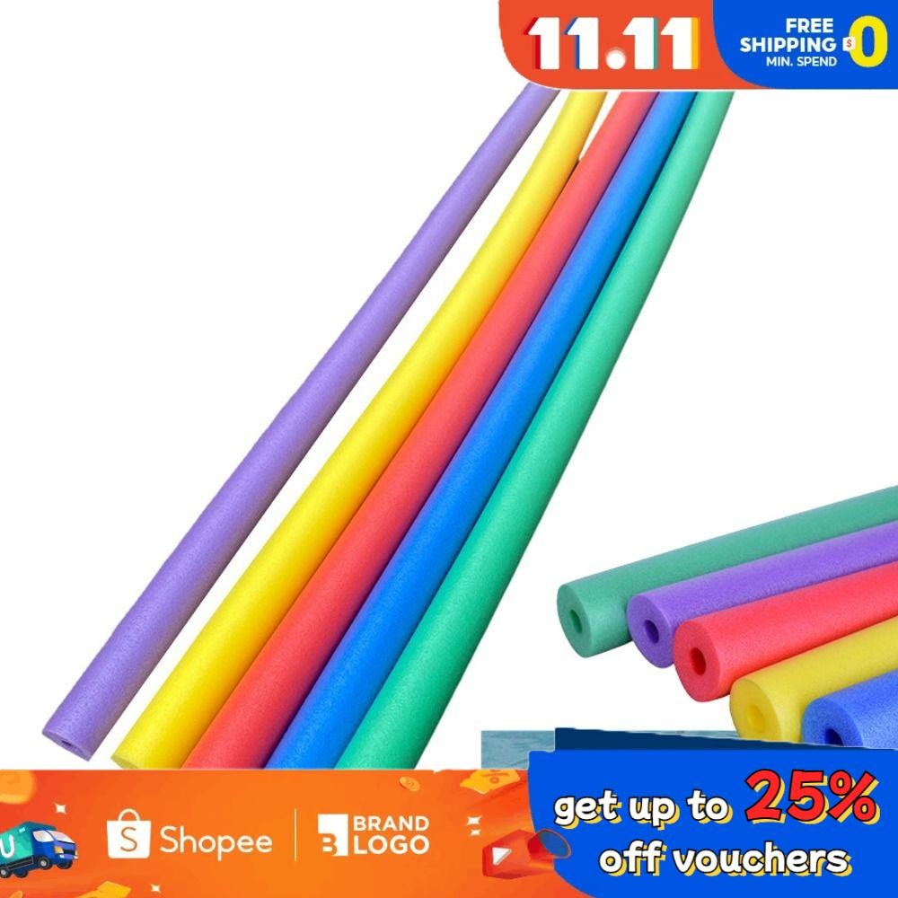 Pool Noodles Foam RGA Swimming Foam Tube Solid Color Strong