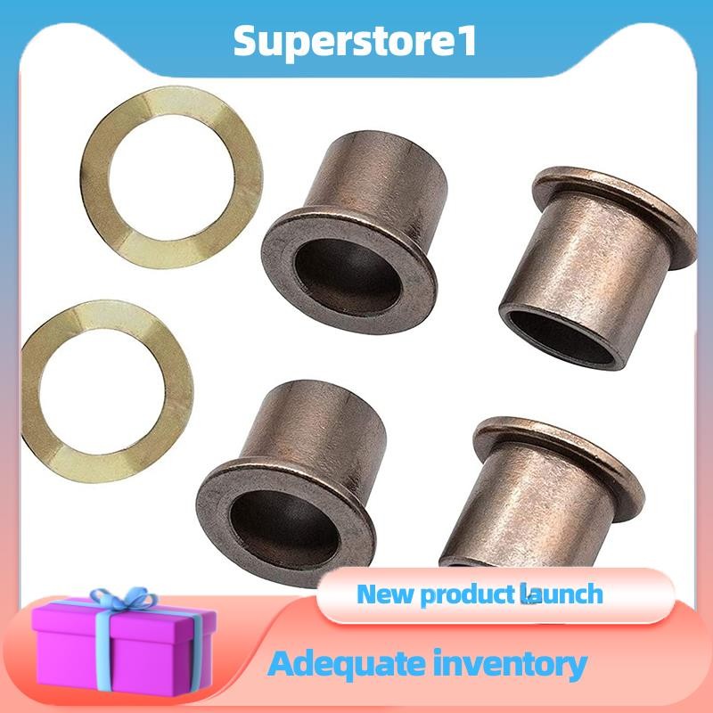 Spindle Bushings Upper and Lower Bushings Bronze, King Pin Wave Washer ...