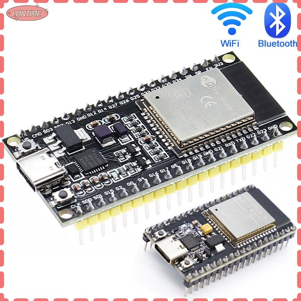 LONTIME STORE ESP32 ESP-32S Development Board, ESP-WROOM-32 Dual-Mode ...
