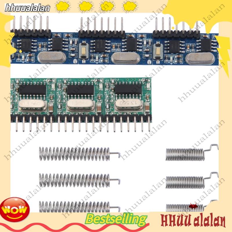 【hhuualalan】Wireless RX480E4WQB 433Mhz RF Module Transmitter and