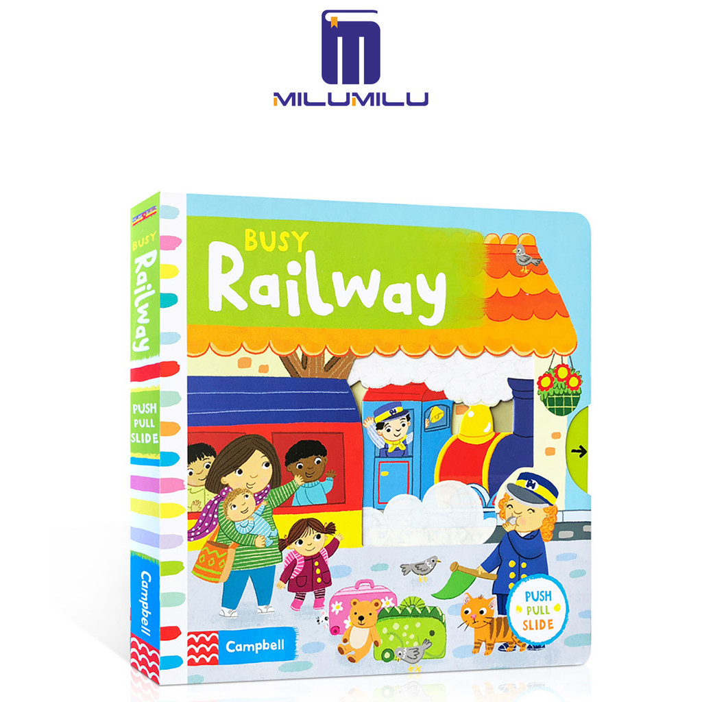Busy Railway Board Book Early Childhood Education Books Original ...