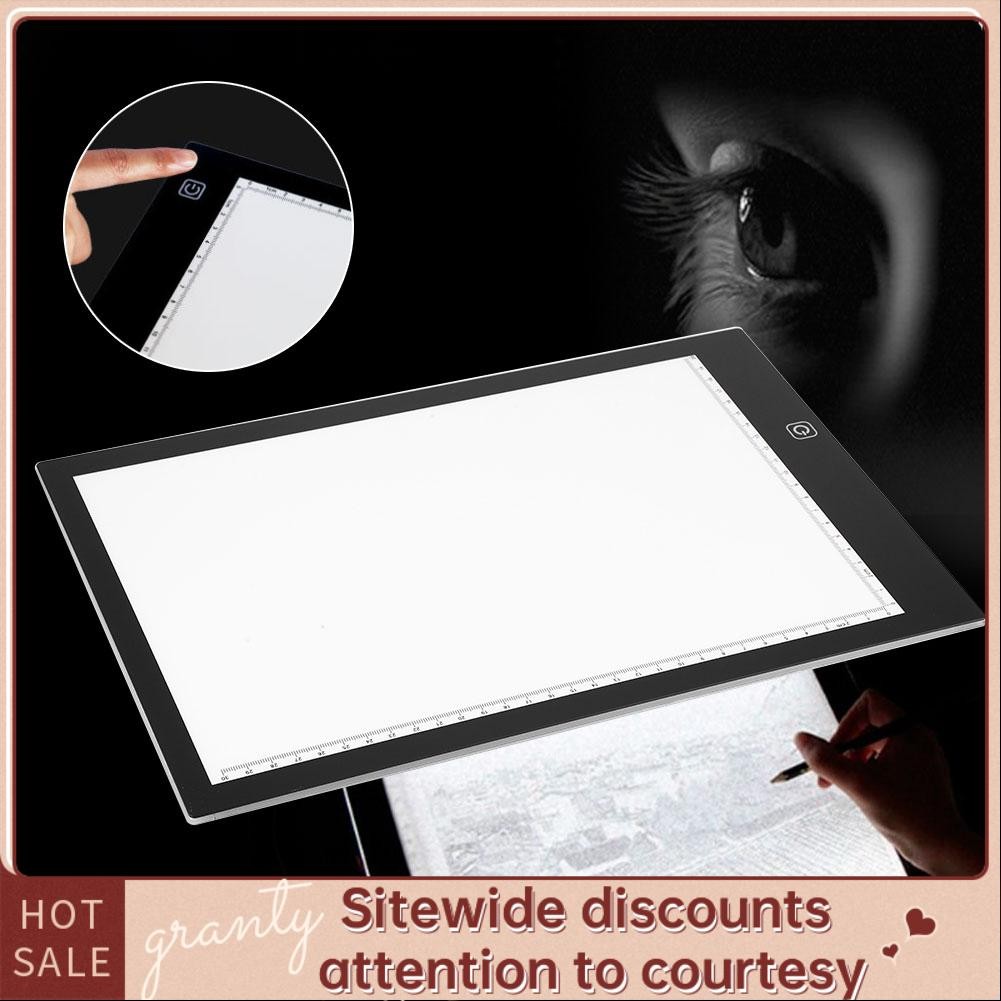 Granty Drawing Tablet USB LED Graphics Touchpad Art Copy Board ...