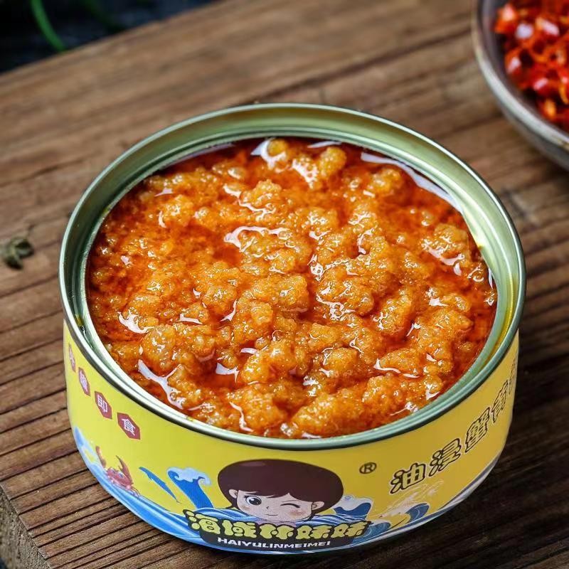 2025 New Product Authentic Crab Roe Sauce Instant Salted Egg Yolk Crab ...