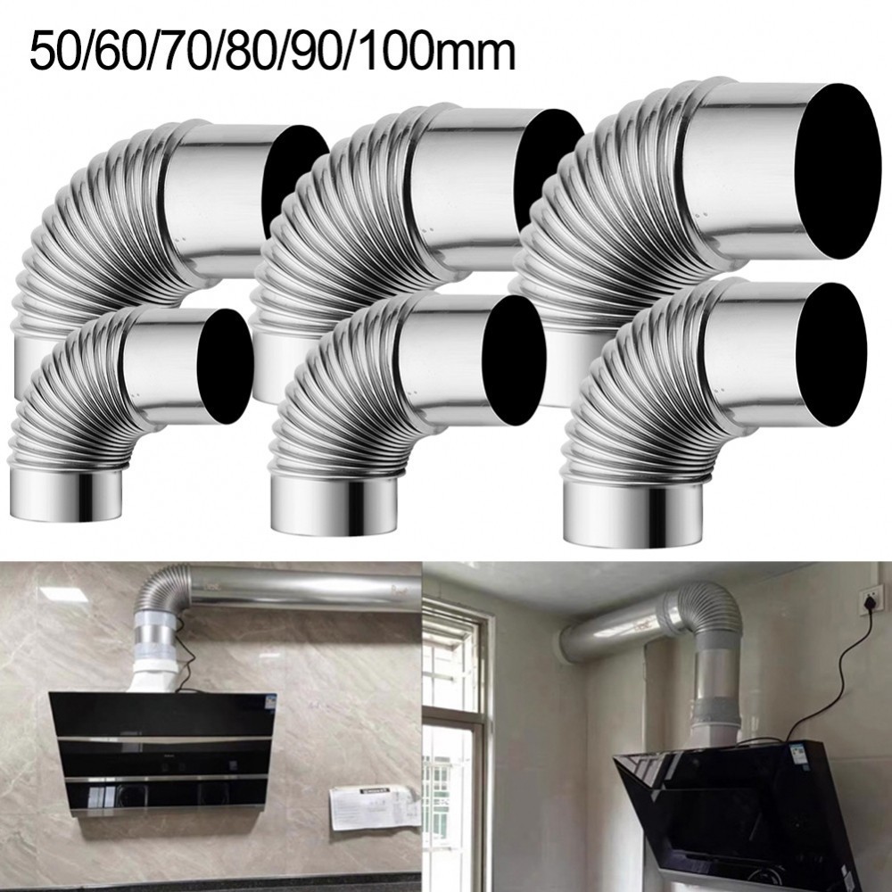 Flue Pipes Chimney Liner Stainless Steel Material Ideal for Ventilation