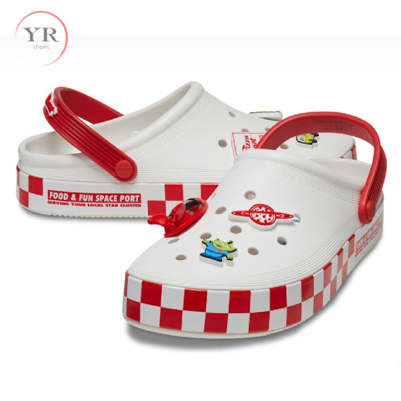 Unisex Men Women Crocs Pizza Planet Clog Sandals Crocs off court Clog ...