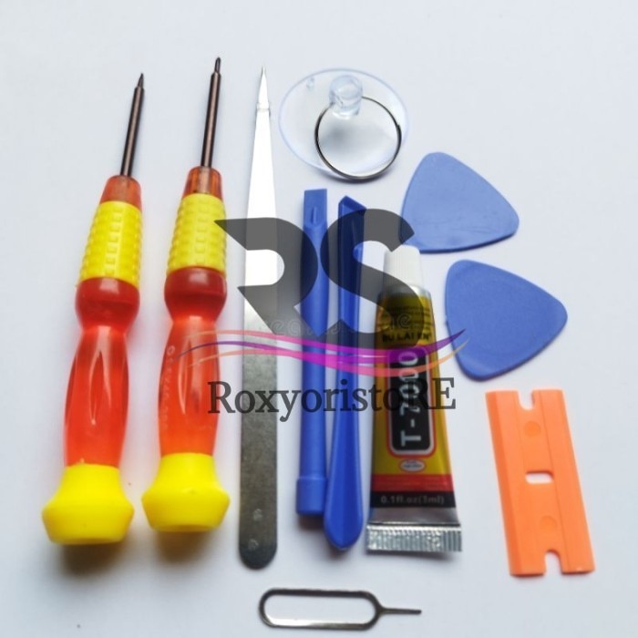 10 in 1 Hp Service Screwdriver Package + 3 Ml Black Glue | Shopee ...