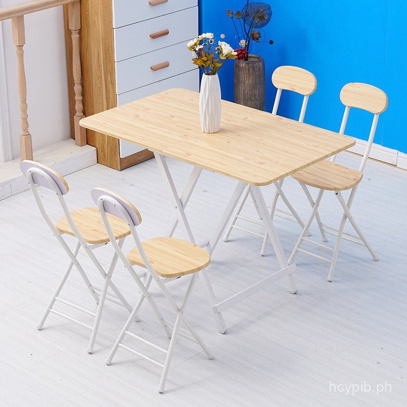 Folding Table Dining Table Household Small Foldable Dining Table Simple ...