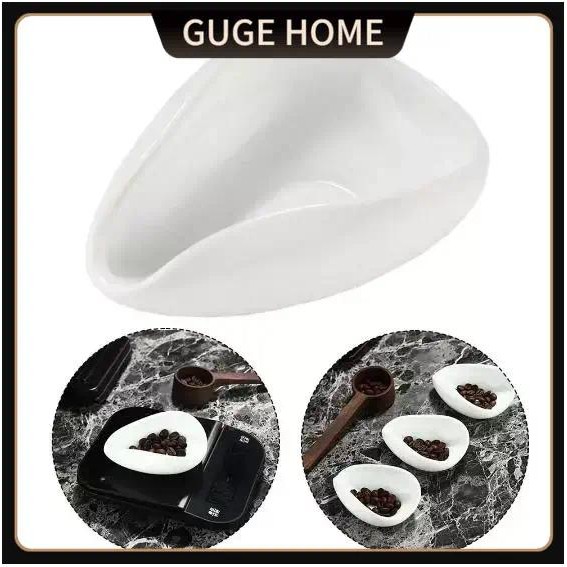 Multifunction Ceramic Coffee Bean Dosing Cup Dining Room Tea Seasoning