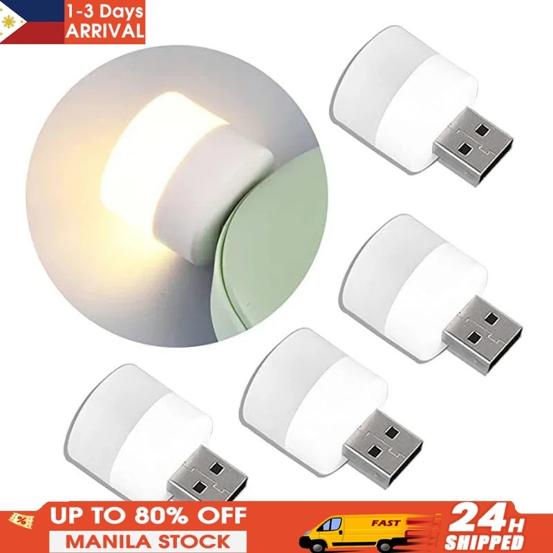 Mini Cute USB Sleeping Light - LED Eye Protection Reading Lamp - Energy ...