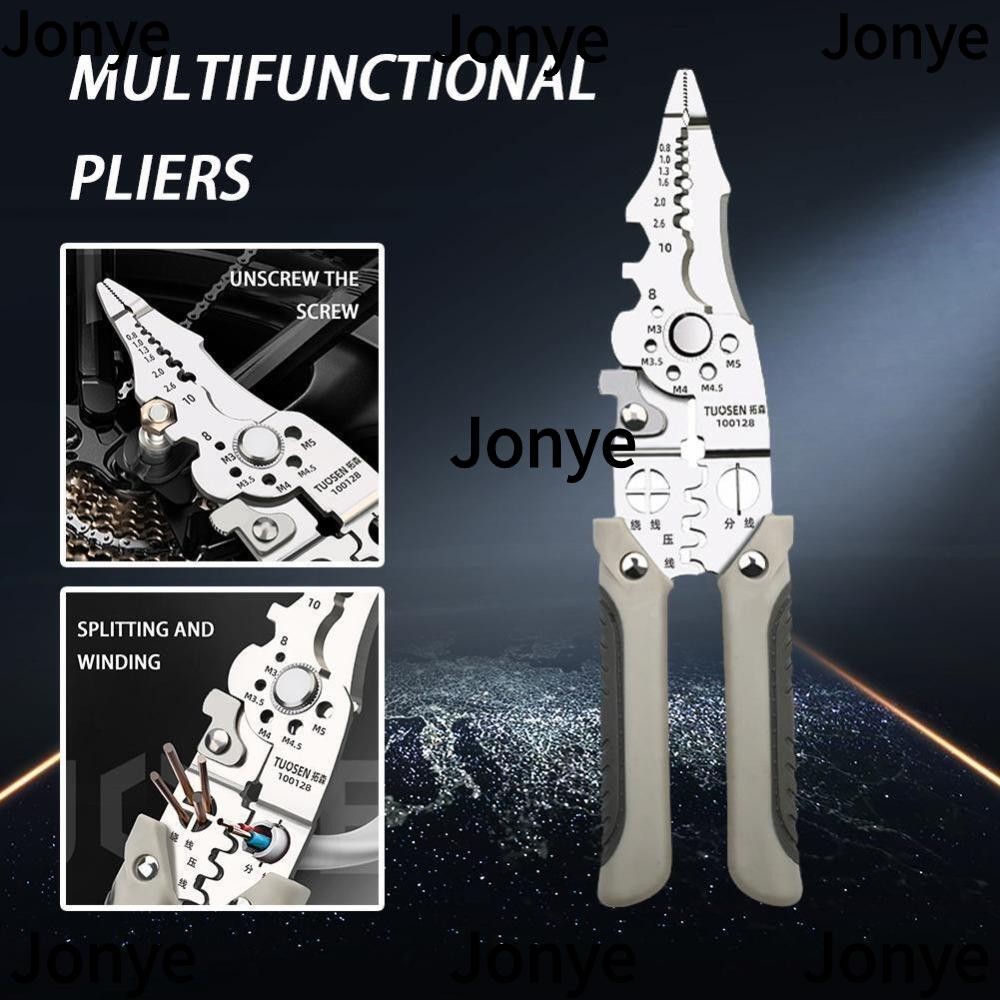 JONY1 Crimper Cable Cutter, Electric Tool Multifunctional Wire Stripper