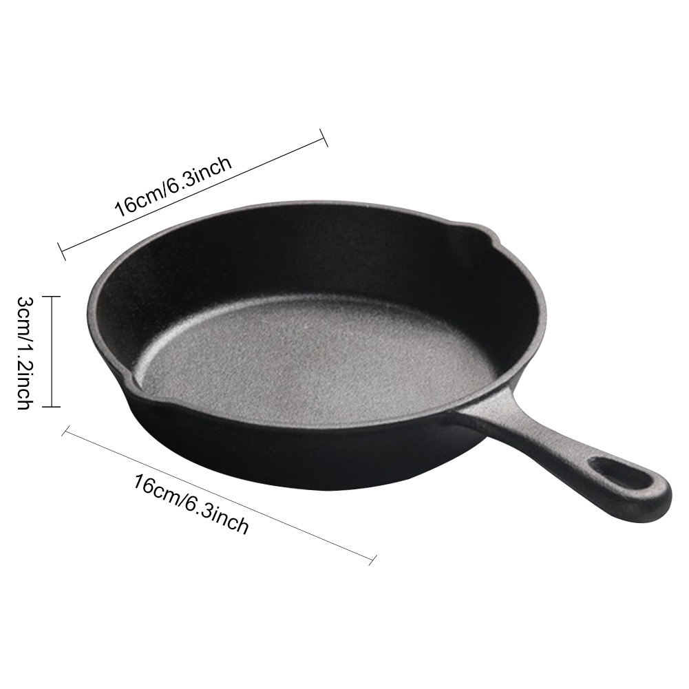 【Maynila Delivery】Cast Iron Pan Skillet Nonstick Cast Iron Pot Skillet