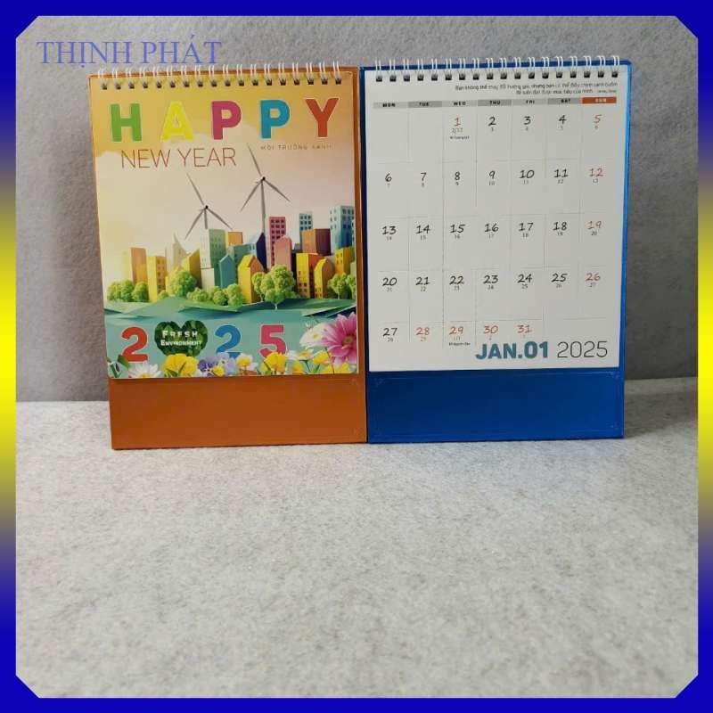 2025 desk calendar has negative days of 52 weeks (random sample) (vpp ...