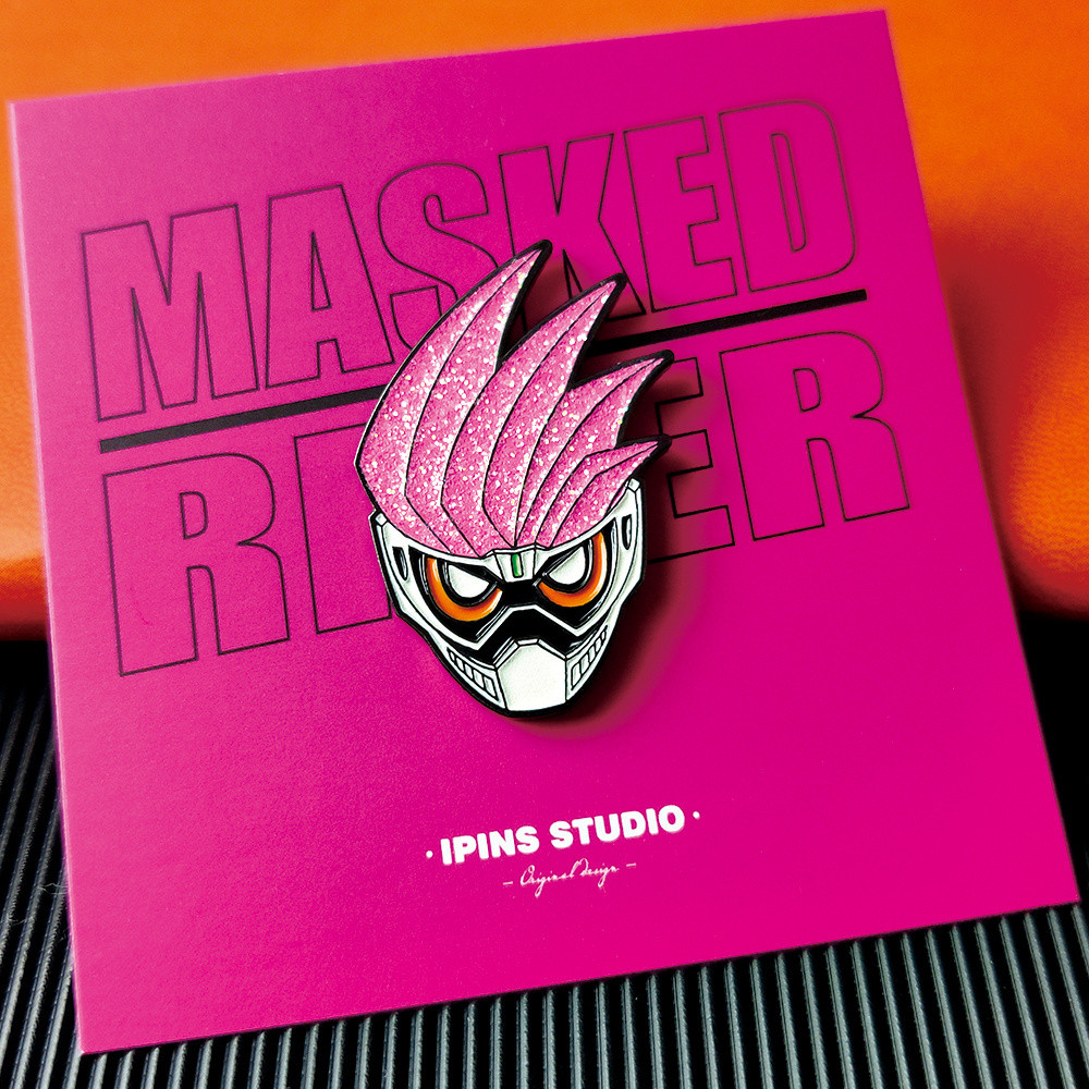 Kamen Rider Badge Ex-Aid Dangerous Zombie Genm Brooch ins Trendy ...