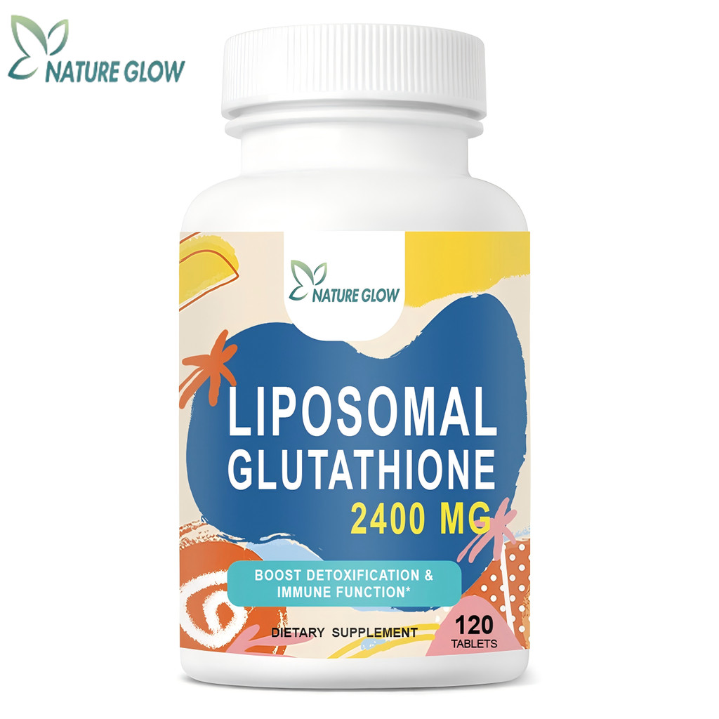 NatureGlow Liposomal Glutathione Chewable Tablets Support for Liver,  Immunity,Energy and Antioxidant