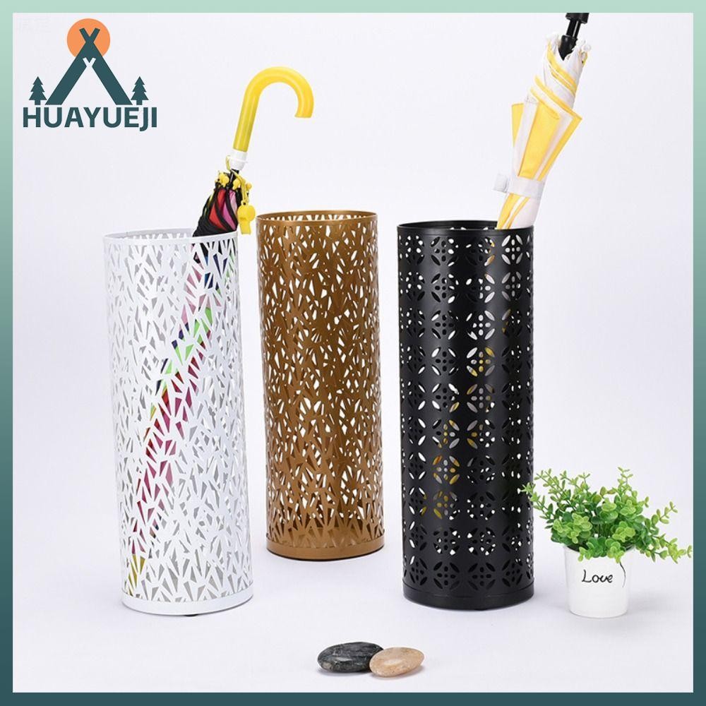 HUAYUEJI Umbrella Stand, Freestanding Metal Umbrella Holder, High ...