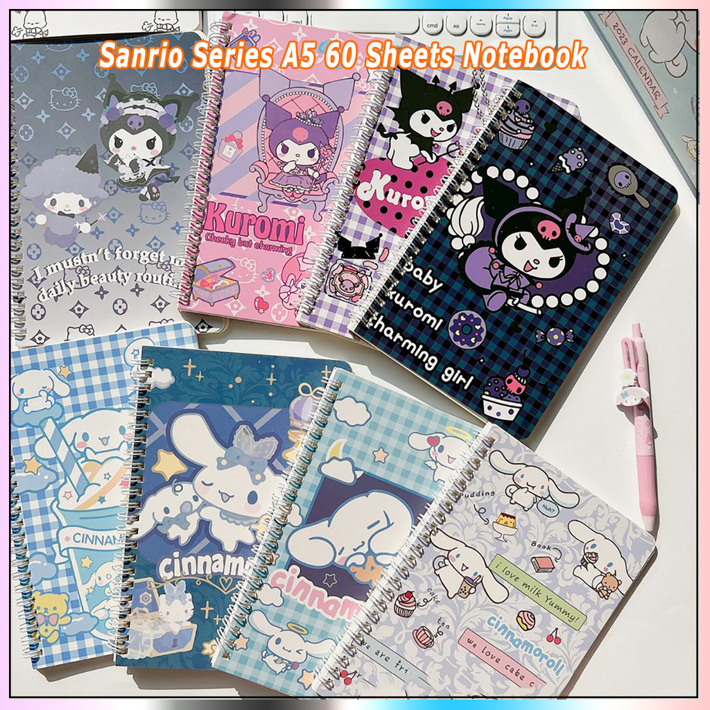 1PCS A5 Notebook Kuromi Sanrio Series Notebook School Supplies Cartoon ...