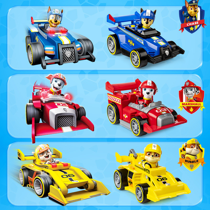 Paw Patrol Big Movies, Fast Racing, Sound Effects, Rescue Series, Dog ...