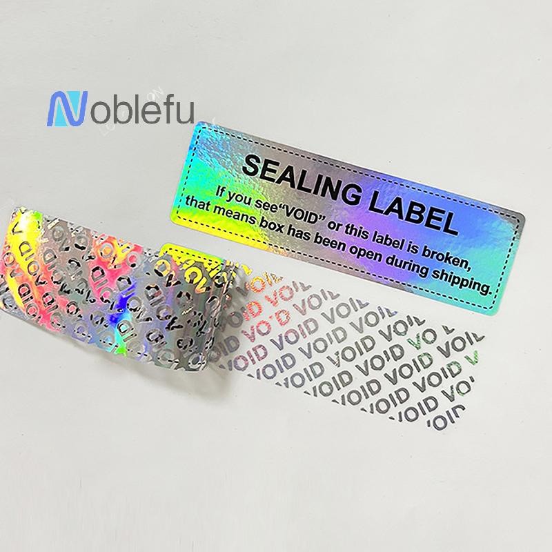 [Noblefu] 50Pcs Warranty Protection Sticker Security Seal Brittle Paper ...