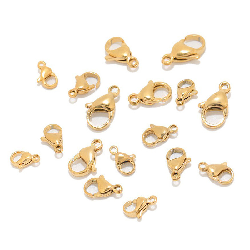 10pcs Pack 18k Gold Color Retention Vacuum Plated Stainless Steel ...