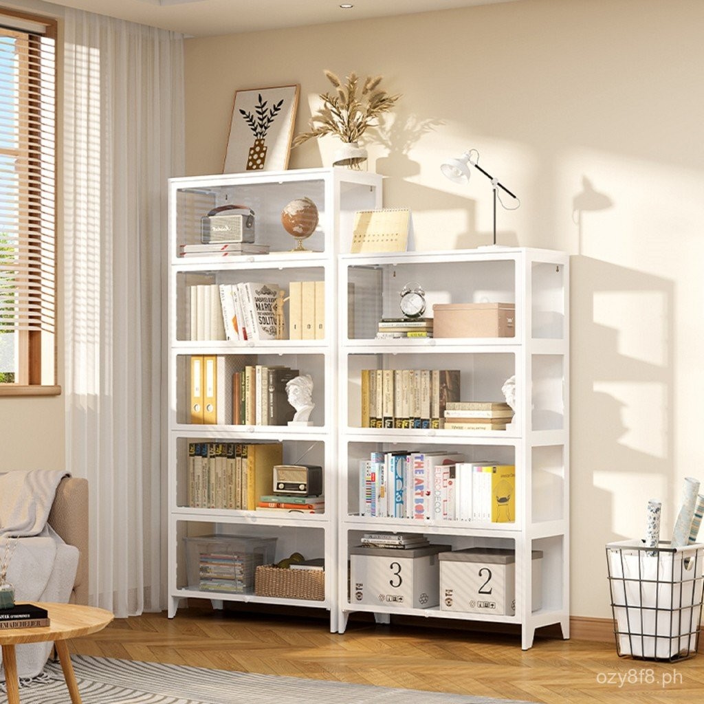 Bookcase Dustproof Lockers with Glass Door Hand-Made Display Cabinet ...