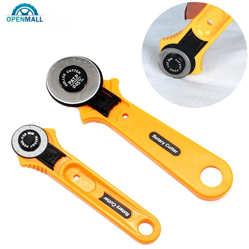 OPENMALL 28/45mm Circular Rotary Cutter Safety Blade Patchwork Piecing ...