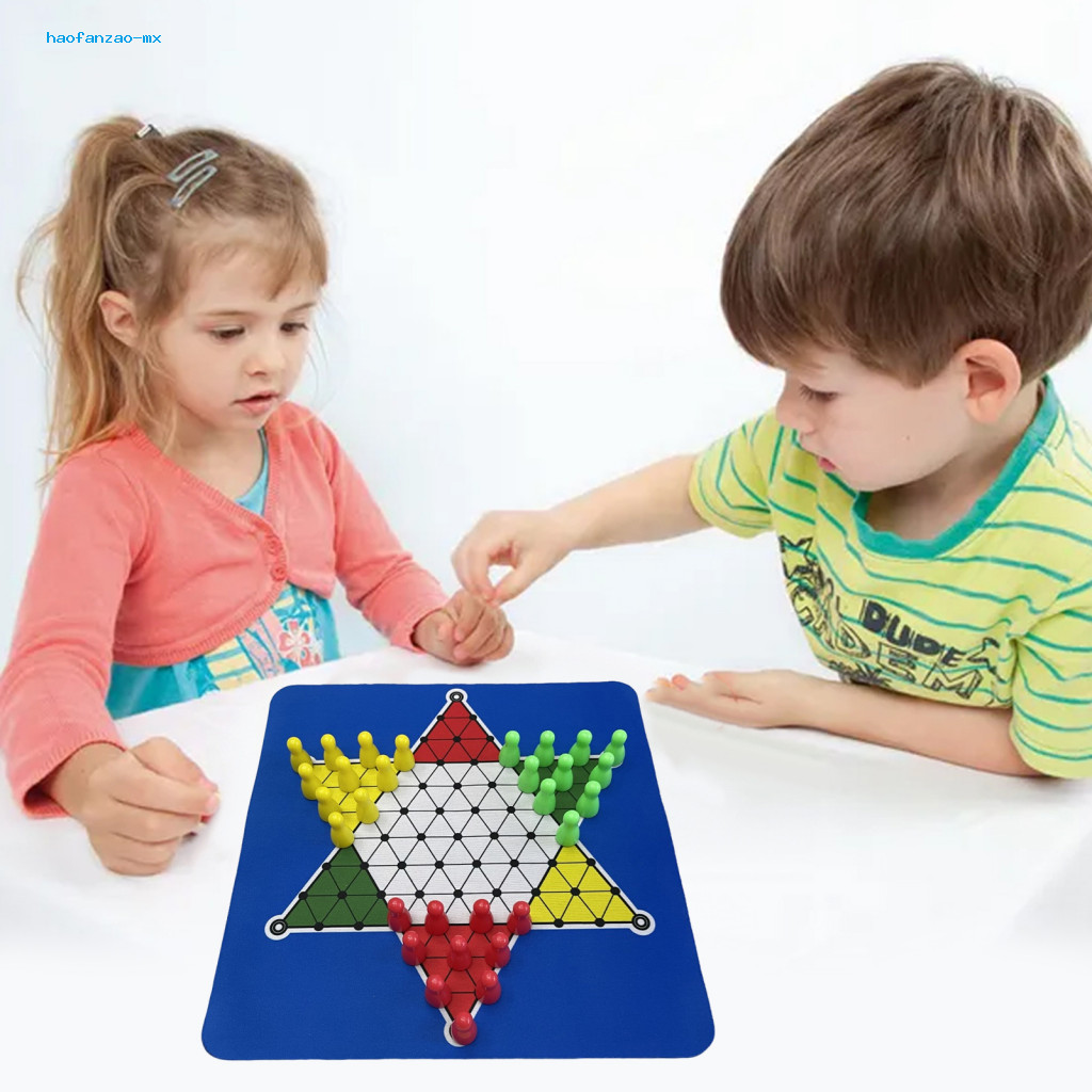 haofanzao Chinese Checkers Board Game Chinese Checker with 30 Chess ...