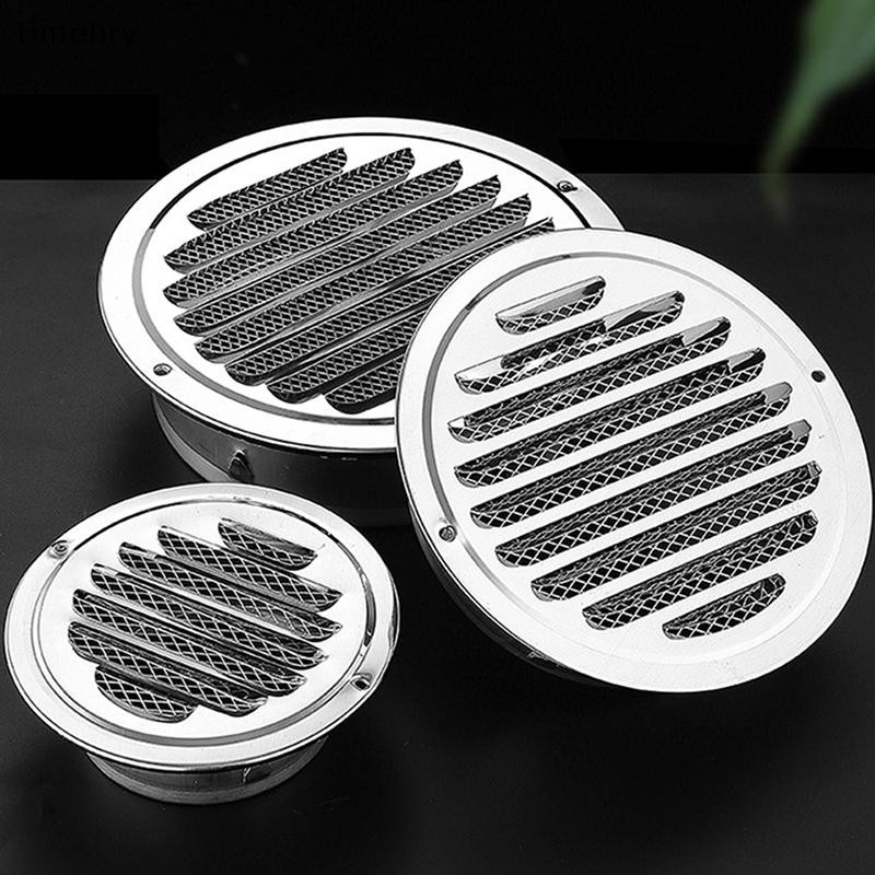 Picture of TY 75-200MM 201 Stainless Steel Wall Air Vent Grille Exterior Round ...