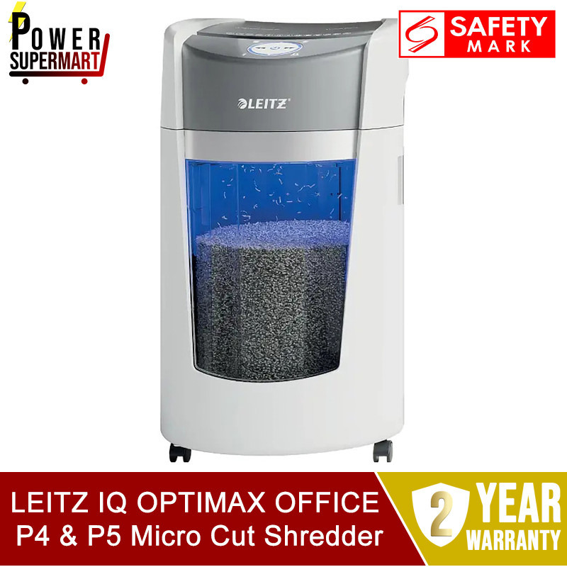 Leitz IQ OptiMax Small Office 225 P5 Papiervernietiger, Unieke