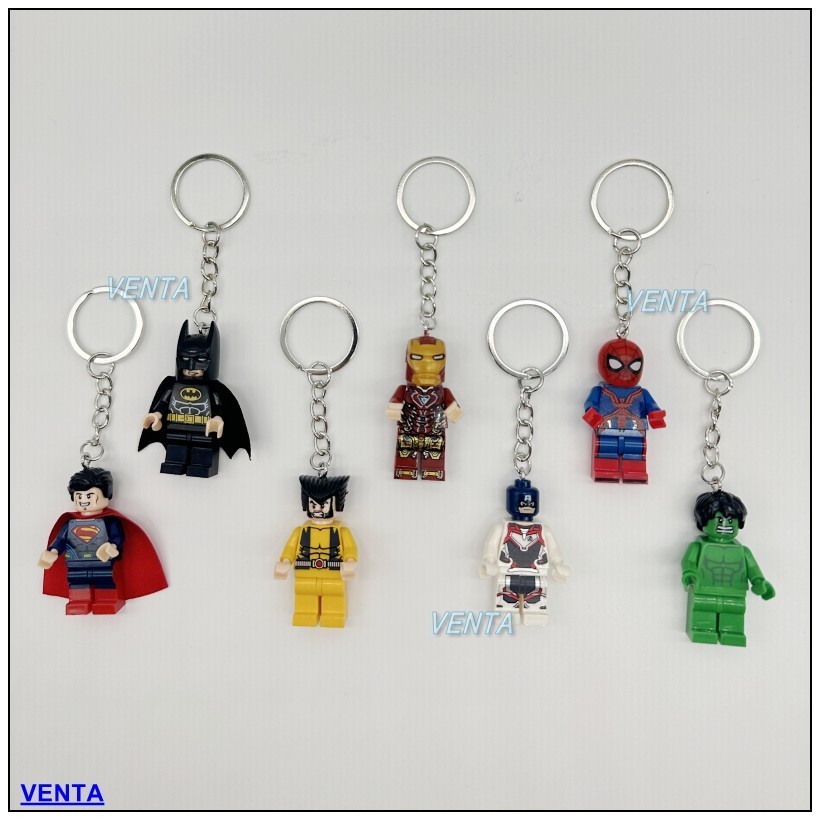 GMLEGAO Compatible with Lego Keychain Drawing School Bag Pendant Chain ...