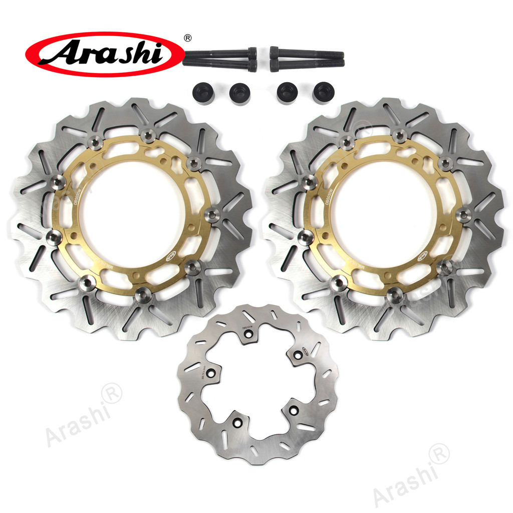 Arashi 298mm Oversize CNC Full Floating Front Rear Brake Disc Rotor For ...