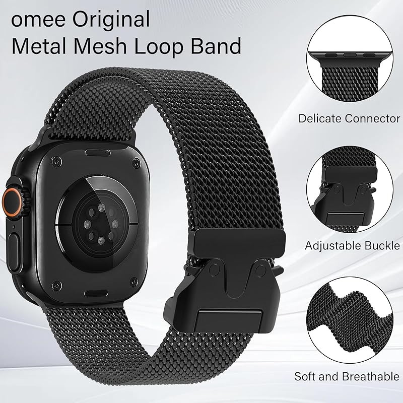 Milanese Watch Strap For Apple Watch Ultra SE3 Series 11 10