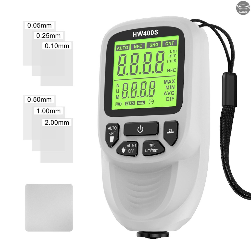 Paint Thickness Gauge Paint Meter for Cars Digital Coating Thickness ...