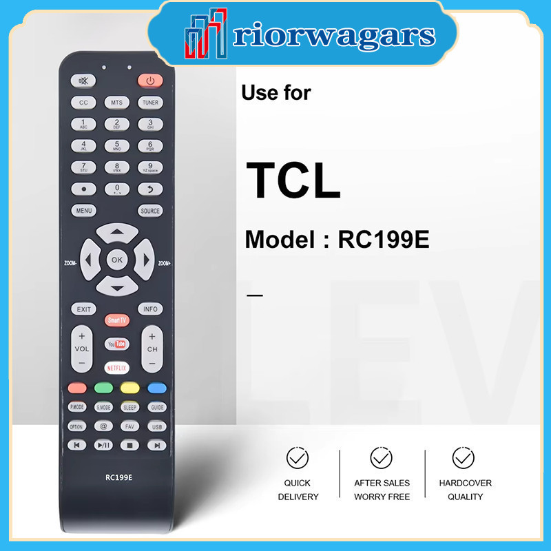 Remote Control Universal Remote Control TCL Bla Smart RC For RM-L1210 ...