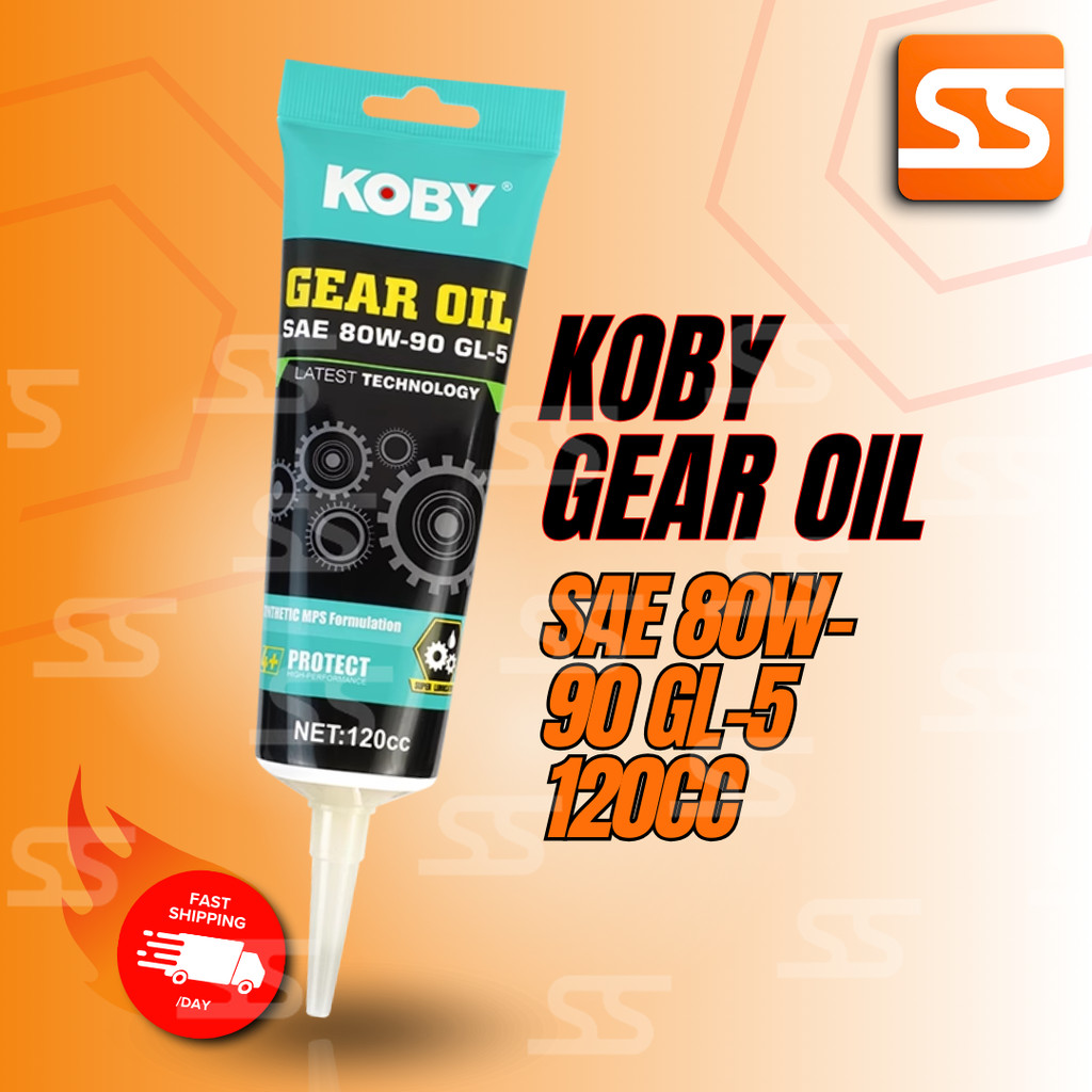 KOBY GEAR OIL SAE-80W-90 GL5 HIGH PERFORMANCE LUBRICANT | Shopee ...