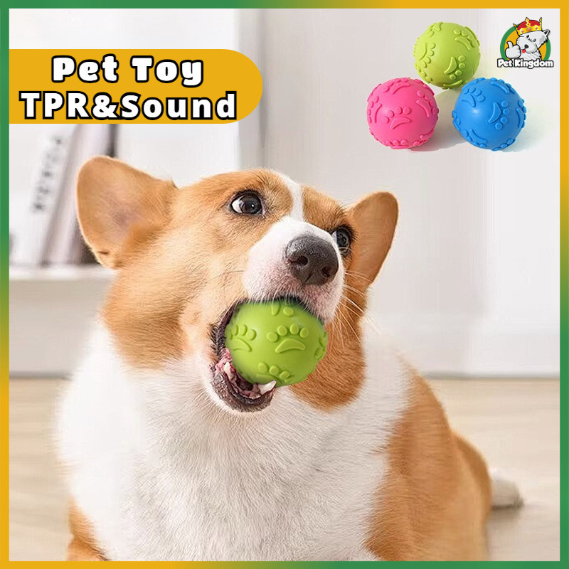 Pet Toys Dog Toy Tpr Teether Dog Chew Toy TPR Ball Sounding Toys for ...